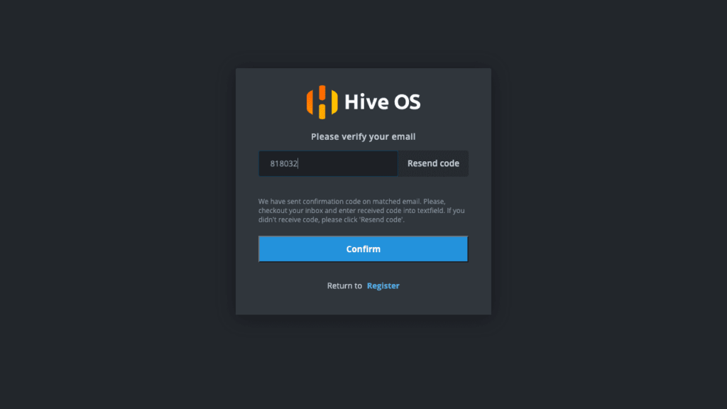 攻城濕不說的秘密 - HiveOS註冊教學