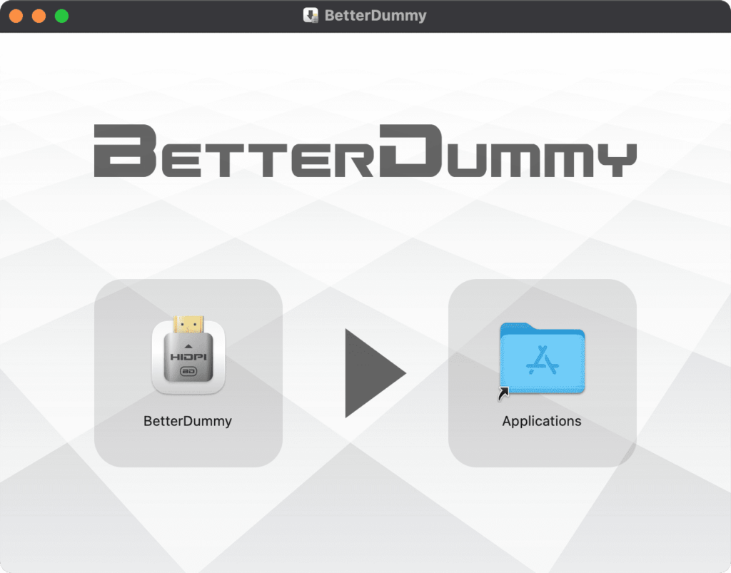 攻城濕不說的秘密 - MacOS BetterDummy 安裝
